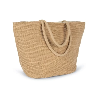 Braided jute threads bag 59 x 37 x 29 cm