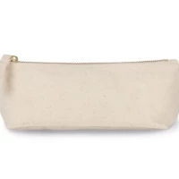 Trousse Coton Canvas 310gr - 20 x 8 x 6 cm