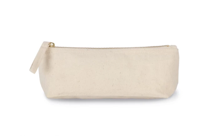 Trousse Coton Canvas 310gr - 20 x 8 x 6 cm