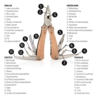 Outil multifonctions 13 en 1