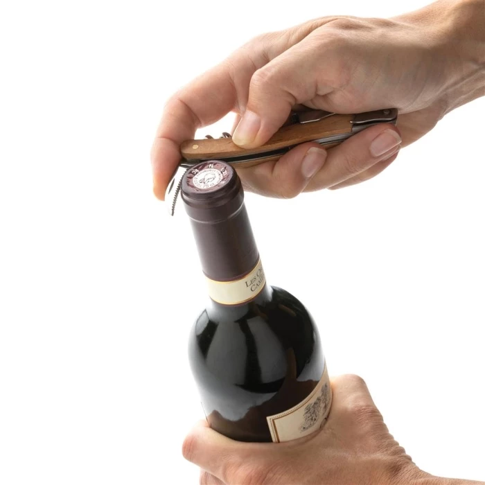 Wooden corkscrew