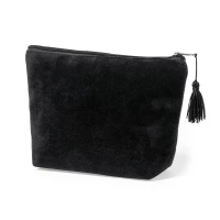 Rayon velvet cosmetic case 21 x 14 x 6 cm