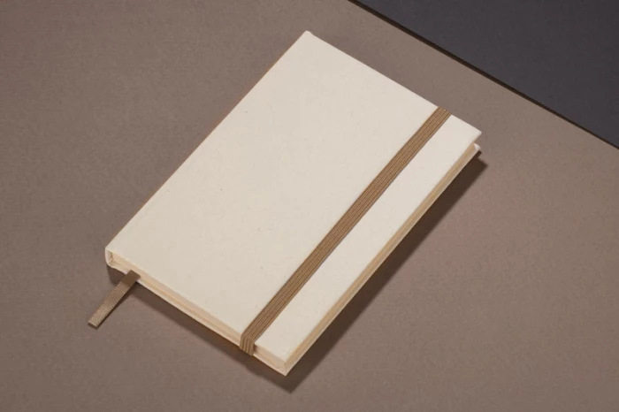 A6 Notebook recycled milk brick