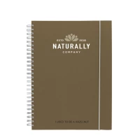 Agricultural waste spiral notebook A5