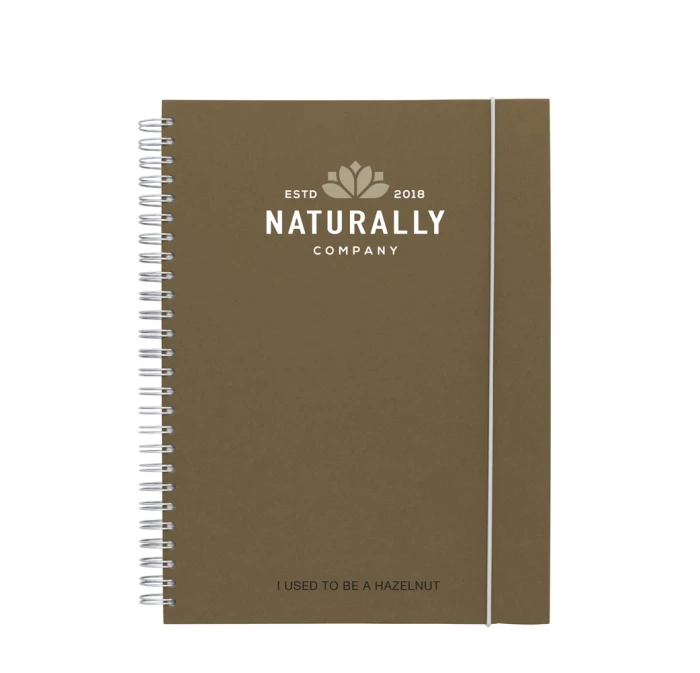 Agricultural waste spiral notebook A5