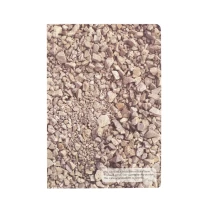 Recycled stones notebook