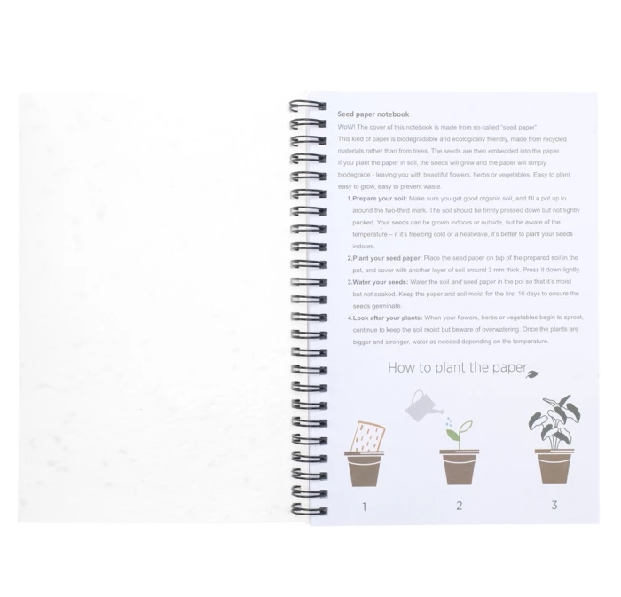 Seed paper notebook