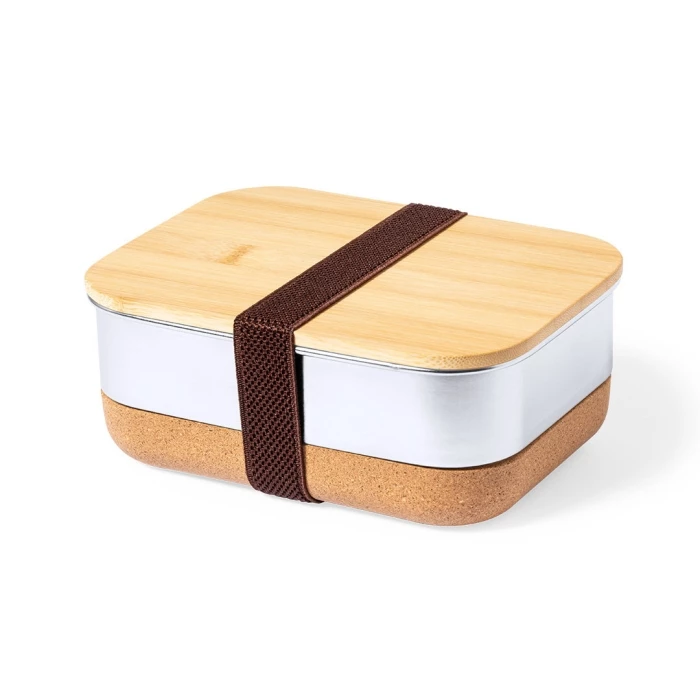 Lunch box cork & bamboo 1 L