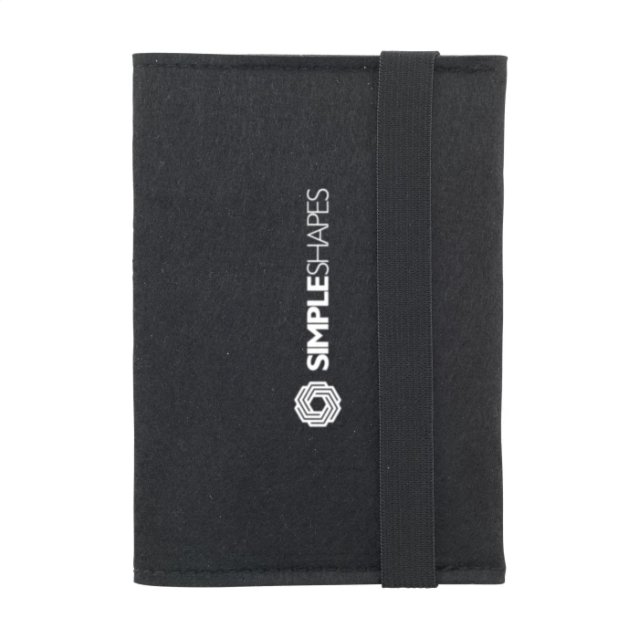 RPET felt passport holder