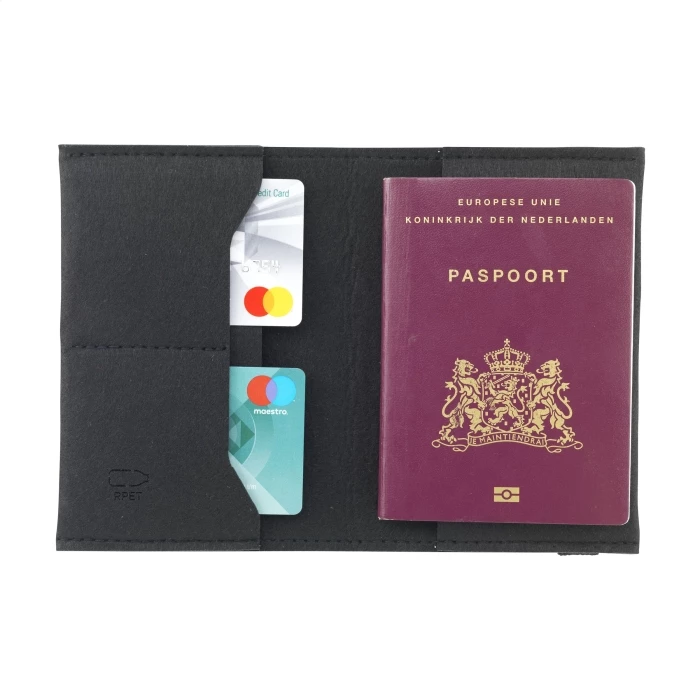 Protège passeport feutre RPET