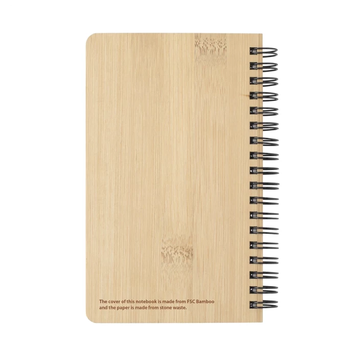 Stonewaste & bamboo notebook