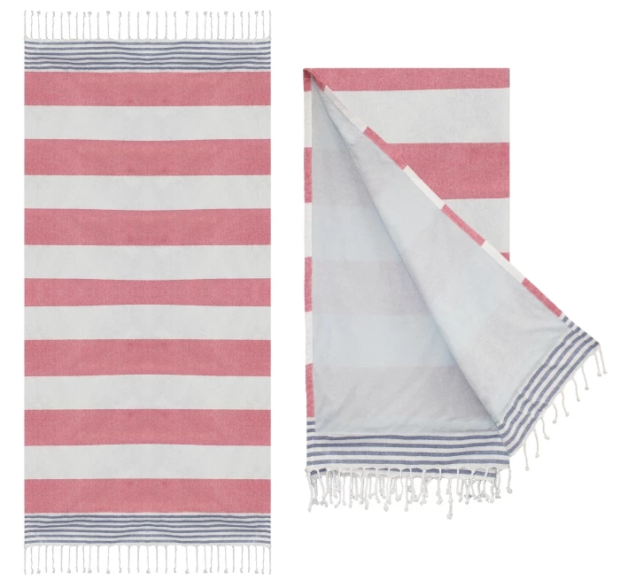 Fouta doublée 90x 180 cm