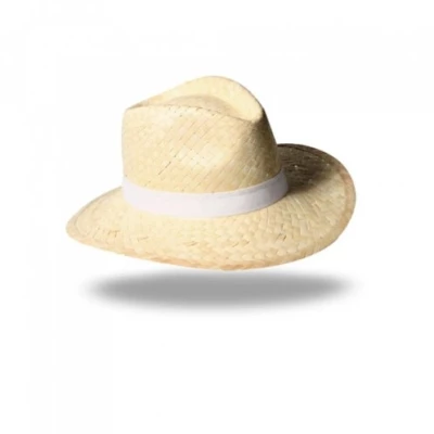 Chapeau Panama paille blanche