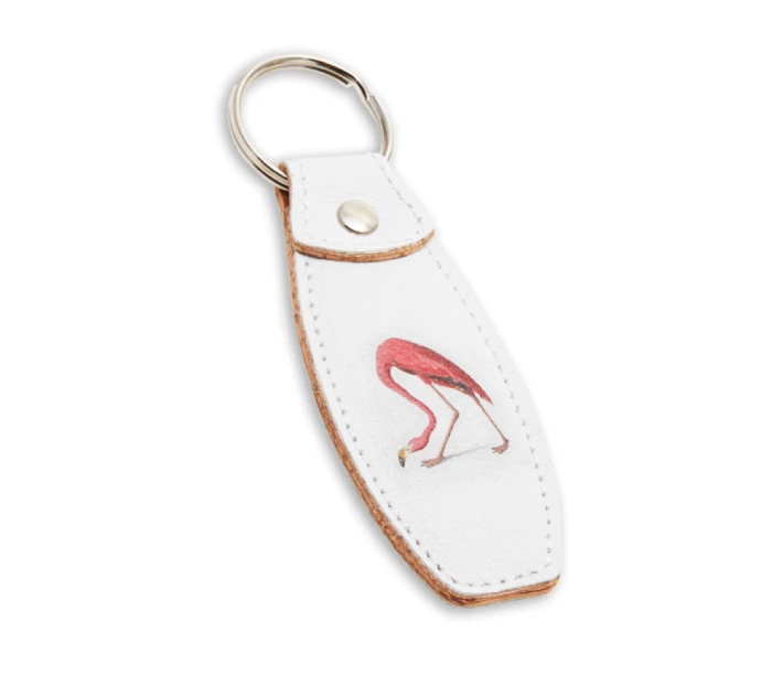 Apple skin keyring