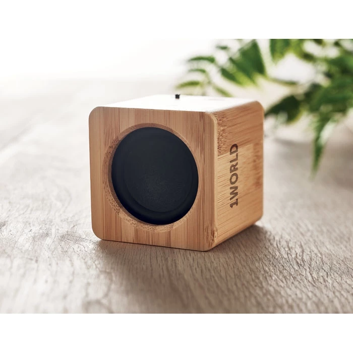 Enceinte 3W bambou 