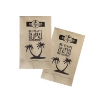 Sachet de graines exotiques en kraft