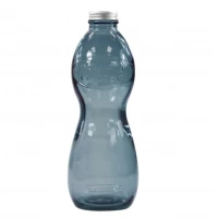 Recycled glass bottle 1L