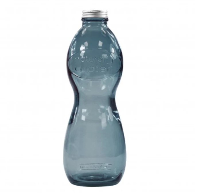 Recycled glass bottle 1L