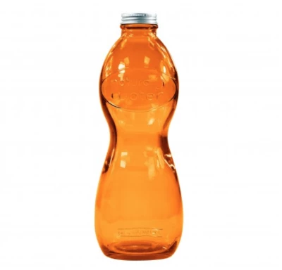 Recycled glass bottle 1L