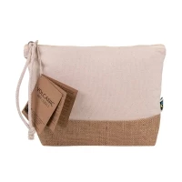 Trousse coton bio 220 gr & jute 350 gr 28 x 20 x 4 cm