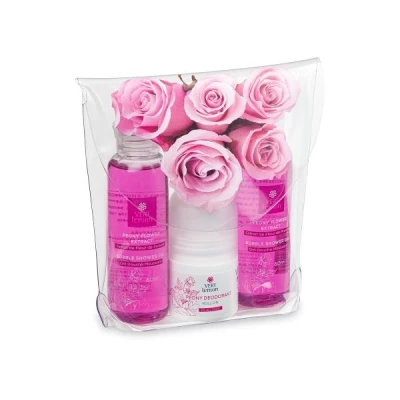 Trousse cosmétique transparente femme