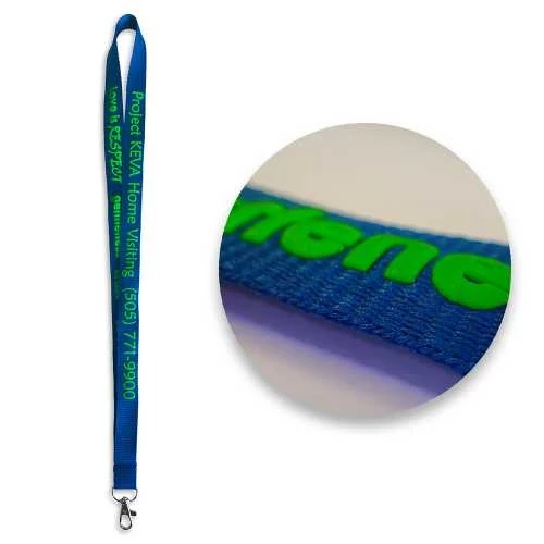 Lanyard polyester mousse