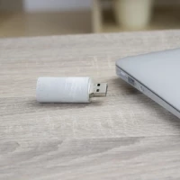 Clé USB ronde en béton