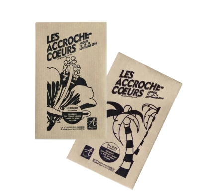 Sachet de graines exotiques en kraft