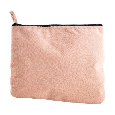 Trousse velours polyester 20,5 x 15,5 cm