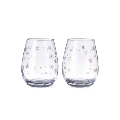 Set verres flocons 500 ml