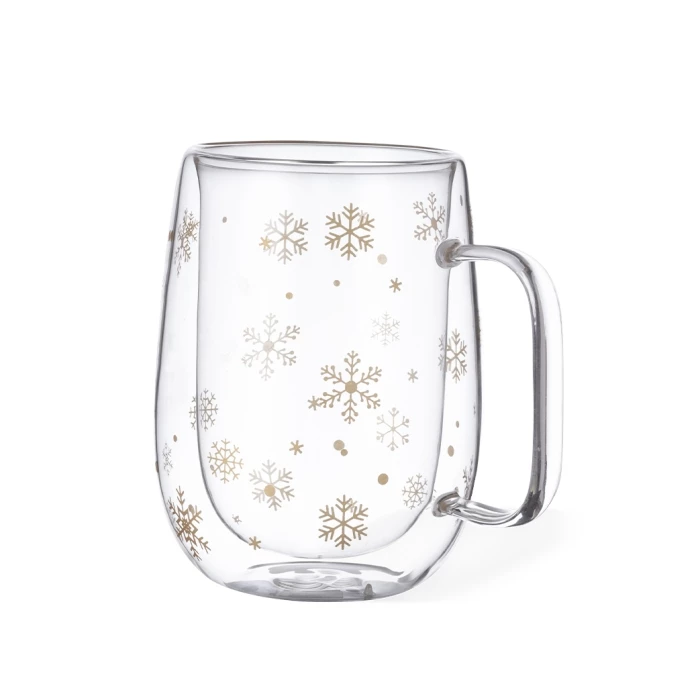 Tasse  flocons neige 400 ml