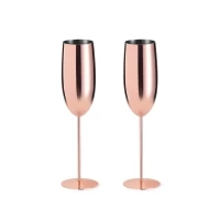 Duo of champagne glasses 