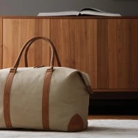 Bosler RCS recycled canvas dufflebag