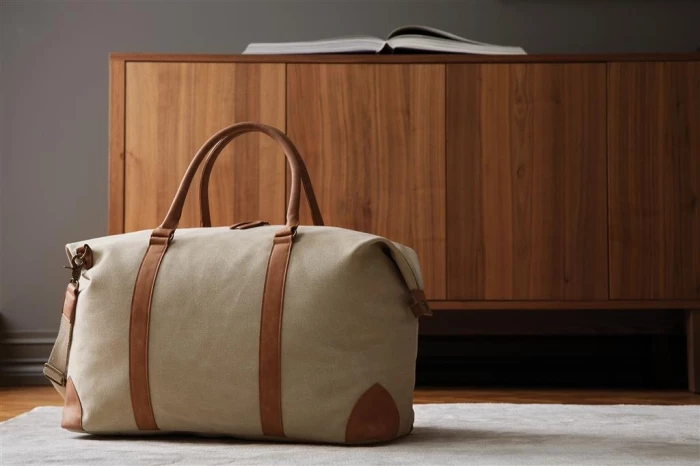 Bosler RCS recycled canvas dufflebag