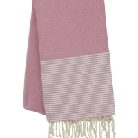 Fouta nid d\'abeille personnalisable