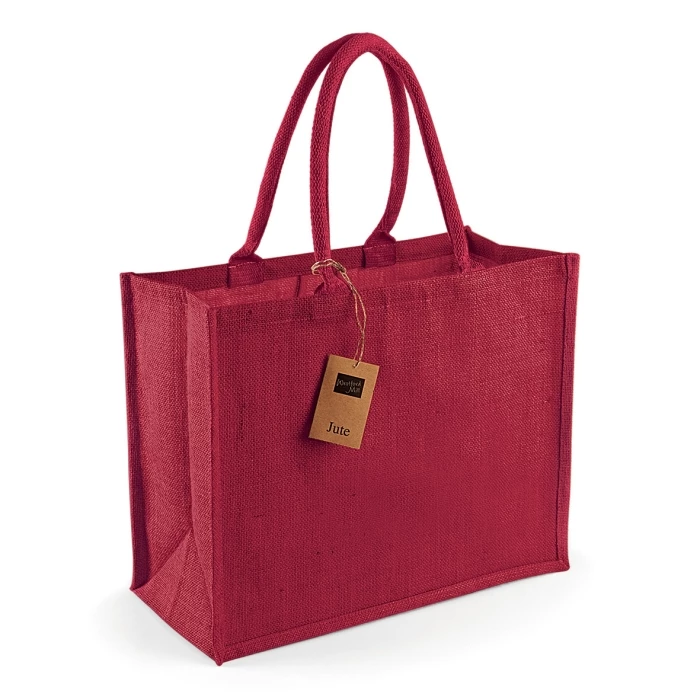 Sac shopping  toile  de jute