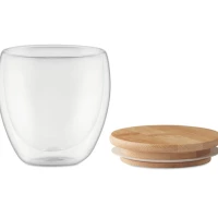 Verre borosilicate double paroi 250ml