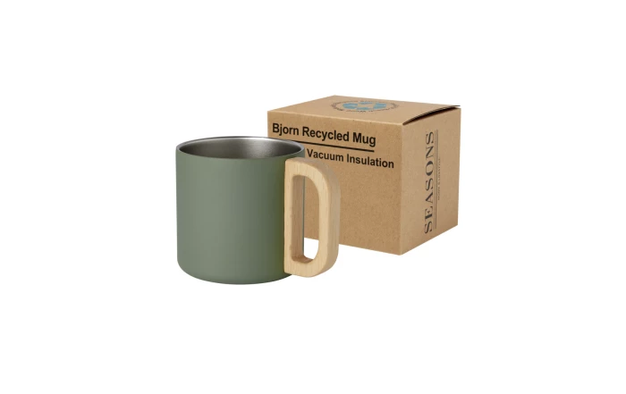 Mug 360ml en acier recyclé