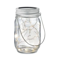 Solar lamp jar