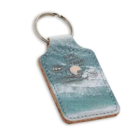 Apple skin keyring with  NFC