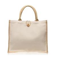 Sac Jute & Coton 40 x 33 x16 cm