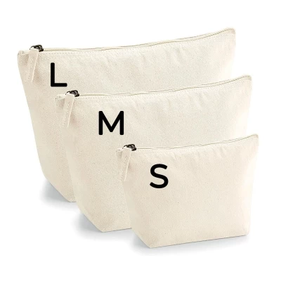 Trousse coton biologique - 3 tailles