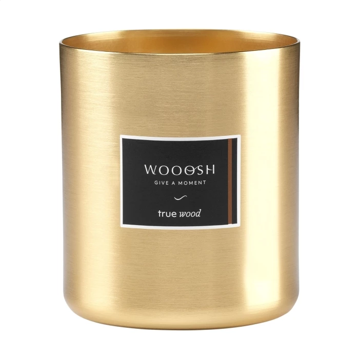 Wood scent candle