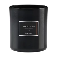 Wood scent candle