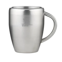 Stainless steel mug 220ml