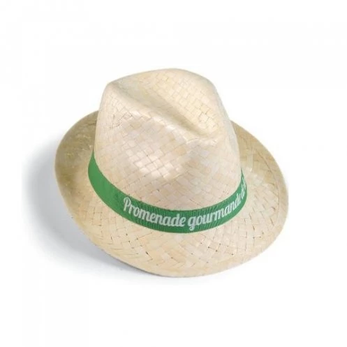 White straw hat