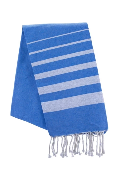 Fouta coton et lurex brodée personnalisable 