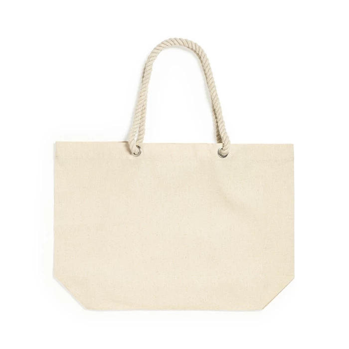 Sac coton anses torsadées 55 x 39 x 15 cm