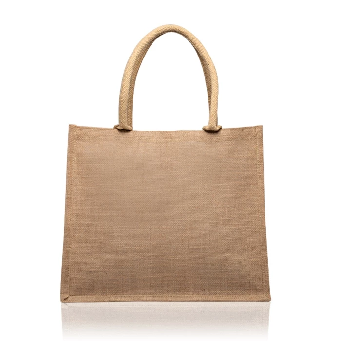 Sac Jute Laminé 40 x 35 x19 cm