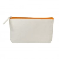 Trousse coton bio zip coloré